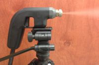 APA on tripod for remote-head fogging