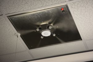 Ceiling mounted mRDS hub