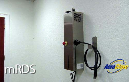 mRDS mounted on wall.